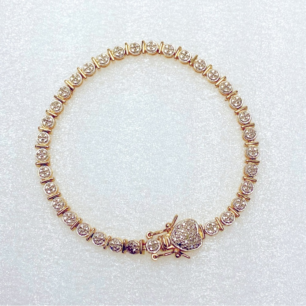 ROSS-SIMONS Sterling Silver Gold Vermeil Bracelet